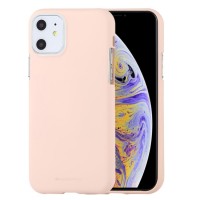 Чехол Mercury Goospery Soft Feeling для iPhone 11, абрикосовый цвет