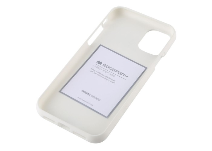Чехол Mercury Goospery Soft Feeling для iPhone 11, белый цвет
