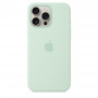 Чехол силиконовый Apple Silicone Case with MagSafe для iPhone 16 Pro Max, цвет аквамарин