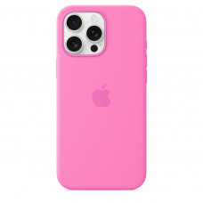 Чехол силиконовый Apple Silicone Case with MagSafe для iPhone 16 Pro Max, цвет «Пион»