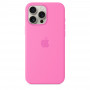 Чехол силиконовый Apple Silicone Case with MagSafe для iPhone 16 Pro Max, цвет «Пион»