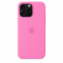 Чехол силиконовый Apple Silicone Case with MagSafe для iPhone 16 Pro Max, цвет «Пион»