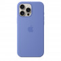 Чехол силиконовый Apple Silicone Case with MagSafe для iPhone 16 Pro Max, цвет «Барвинок»