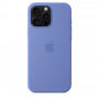 Чехол силиконовый Apple Silicone Case with MagSafe для iPhone 16 Pro Max, цвет «Барвинок»