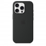 Чехол силиконовый Apple Silicone Case with MagSafe для iPhone 16 Pro, чёрный цвет