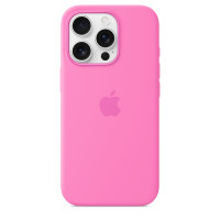 Чехол силиконовый Apple Silicone Case with MagSafe для iPhone 16 Pro, цвет «Пион»