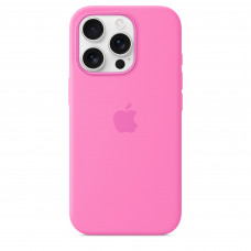 Чехол силиконовый Apple Silicone Case with MagSafe для iPhone 16 Pro, цвет «Пион»