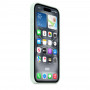 Чехол силиконовый Apple Silicone Case with MagSafe для iPhone 16, цвет аквамарин