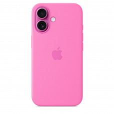 Чехол силиконовый Apple Silicone Case with MagSafe для iPhone 16, цвет «Пион»