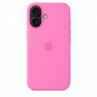 Чехол силиконовый Apple Silicone Case with MagSafe для iPhone 16, цвет «Пион»