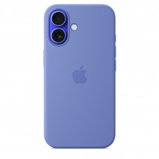 Чехол силиконовый Apple Silicone Case with MagSafe для iPhone 16, цвет «Барвинок»