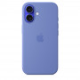 Чехол силиконовый Apple Silicone Case with MagSafe для iPhone 16, цвет «Барвинок»