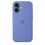Чехол силиконовый Apple Silicone Case with MagSafe для iPhone 16, цвет «Барвинок»