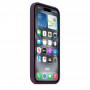 Чехол силиконовый Apple Silicone Case with MagSafe для iPhone 16, сливовый цвет