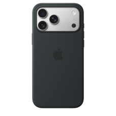 Чехол Apple Silicone Case with MagSafe для iPhone 17 Pro Max, чёрный цвет