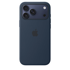 Чехол Apple Silicone Case with MagSafe для iPhone 17 Pro Max, цвет «Тёмная ночь»
