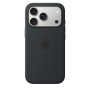 Чехол Apple Silicone Case with MagSafe для iPhone 17 Pro, чёрный цвет