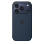 Чехол Apple Silicone Case with MagSafe для iPhone 17 Pro, цвет «Тёмная ночь»