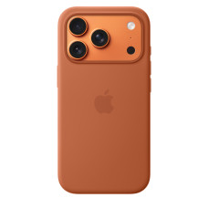 Чехол Apple Silicone Case with MagSafe для iPhone 17 Pro, цвет «Терракота»