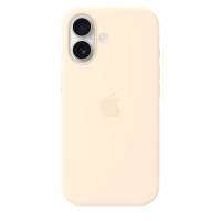 Чехол Apple Silicone Case with MagSafe для iPhone 17, ванильный цвет