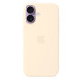 Чехол Apple Silicone Case with MagSafe для iPhone 17, ванильный цвет