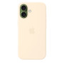 Чехол Apple Silicone Case with MagSafe для iPhone 17, ванильный цвет