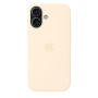 Чехол Apple Silicone Case with MagSafe для iPhone 17, ванильный цвет