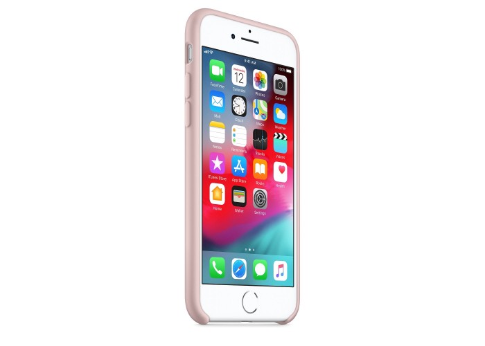 Чехол силиконовый Silicone Case для iPhone 7/8, цвет «розовый песок»
