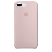 Чехол силиконовый Silicone Case для iPhone 7 Plus/8 Plus, цвет «розовый песок»