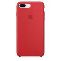 Чехол силиконовый Silicone Case для iPhone 7 Plus/8 Plus, (PRODUCT)RED