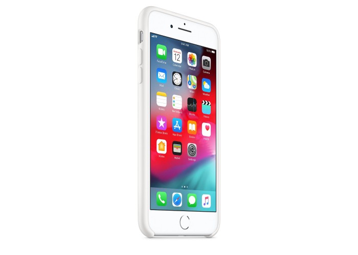 Чехол силиконовый Silicone Case для iPhone 7 Plus/8 Plus, белый цвет