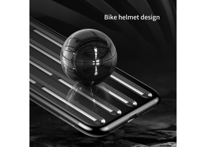 Чехол Baseus Cycling Helmet Case для iPhone XR, чёрный цвет