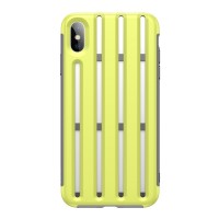 Чехол Baseus Cycling Helmet Case для iPhone XS Max, салатовый цвет