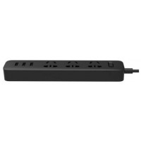 Удлинитель Xiaomi Mi Power Strip 3 (XMCXB01QM) черный, 1.8 м