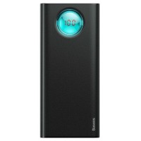 Внешний аккумулятор Baseus Amblight Quick Charge Digital Display Power Bank PD3.0+QC3.0 30000mAh, чёрный цвет