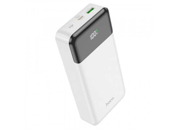 Внешний аккумулятор Hoco J102A 20000mAh PD 20W + QC3.0, белый цвет