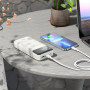 Внешний аккумулятор Hoco J102A 20000mAh PD 20W + QC3.0, белый цвет