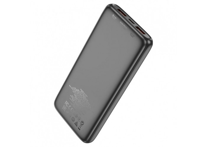 Внешний аккумулятор Hoco J121 10000mAh 22,5W + PD 20W, чёрный цвет
