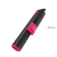 Монопод для селфи Hoco K7 Dainty Mini Wired Selfie Stick, чёрный цвет