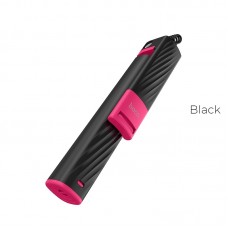 Монопод для селфи Hoco K7 Dainty Mini Wired Selfie Stick, чёрный цвет