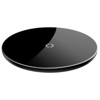 Беспроводная сетевая зарядка Baseus Simple Wireless Charger, чёрный цвет