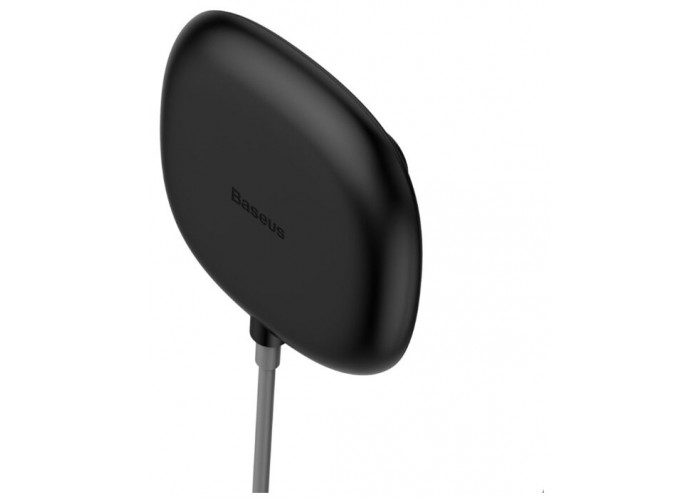 Беспроводная сетевая зарядка Baseus Suction Cup Wireless Charger, чёрный цвет