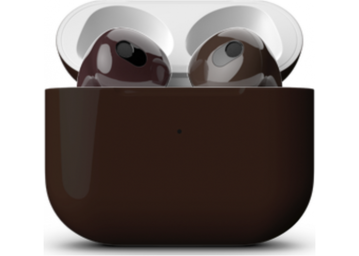 Apple AirPods 3 Color, глянцевый коричневый цвет