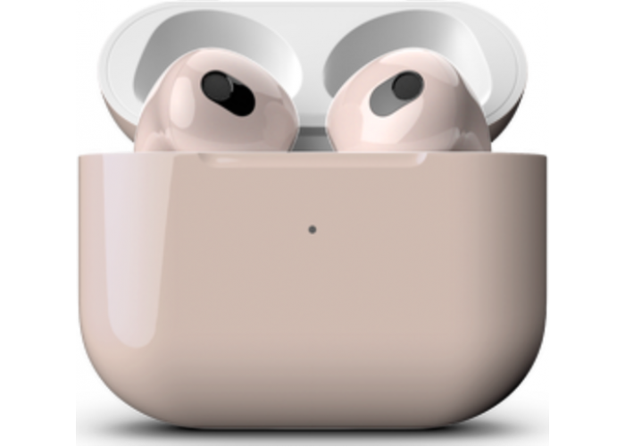 Apple AirPods 3 Color, глянцевый кремовый цвет