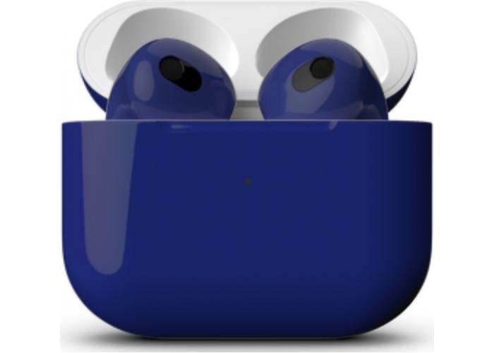 Apple AirPods 3 Color, глянцевый тёмно-синий цвет