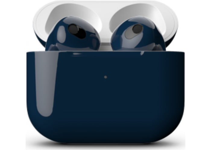Apple AirPods 3 Color, глянцевый глубокий синий цвет