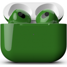 Apple AirPods 3 Color, глянцевый зелёный цвет