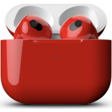 Apple AirPods 3 Color, глянцевый красный цвет