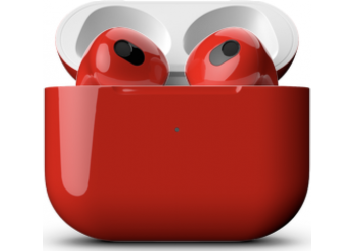 Apple AirPods 3 Color, глянцевый красный цвет
