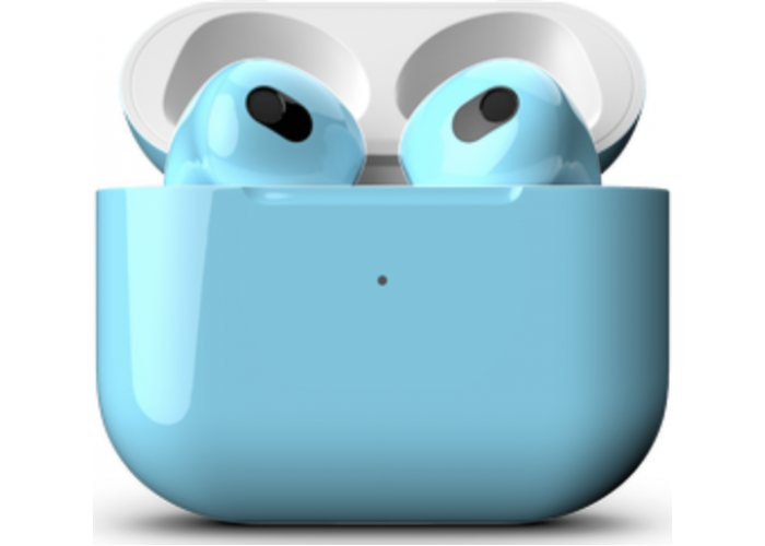 Apple AirPods 3 Color, глянцевый небесно-голубой цвет